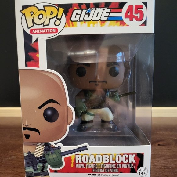 G.I. Joe Roadblock Funko Pop - Picture 1 of 10